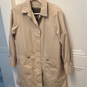 London Fog Women's Tan Trench Coat